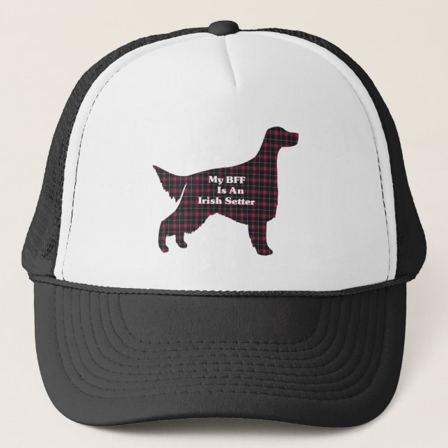 Casquette irlandais Setter BFF (Devant)
