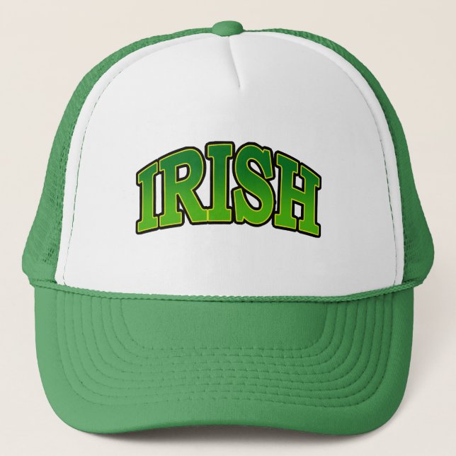 Casquette irlandais vert (Devant)