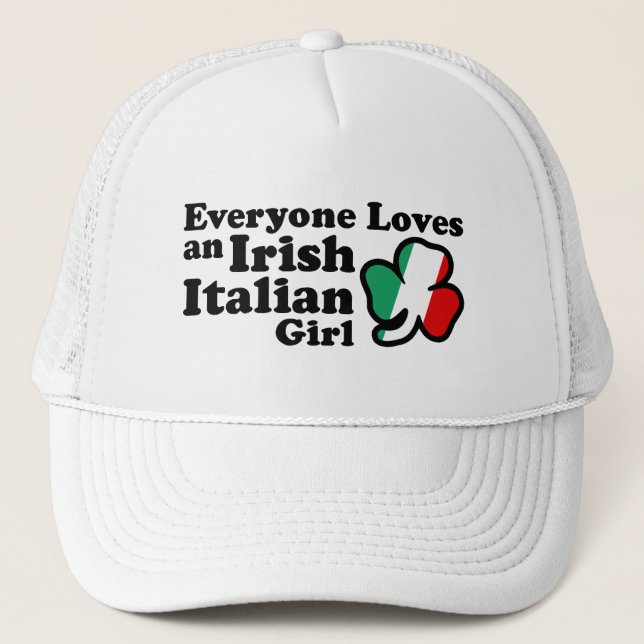 Casquette Irlandaise italienne fille (Devant)