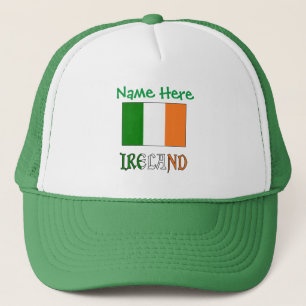 Casquette Irlande Drapeau vert Personnalisation