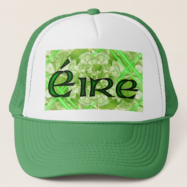 Casquette Irlande Shamrock Spin par Kenneth Yoncich (Devant)