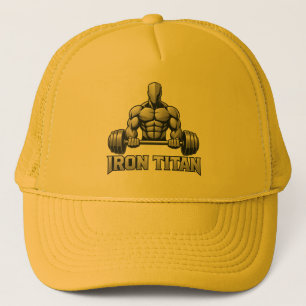 Casquette Iron Titan Fitness Logo - Heavy Lifting & Muscle M