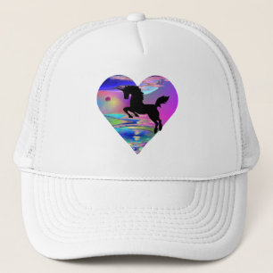 Casquette irrésistible d'art de licorne