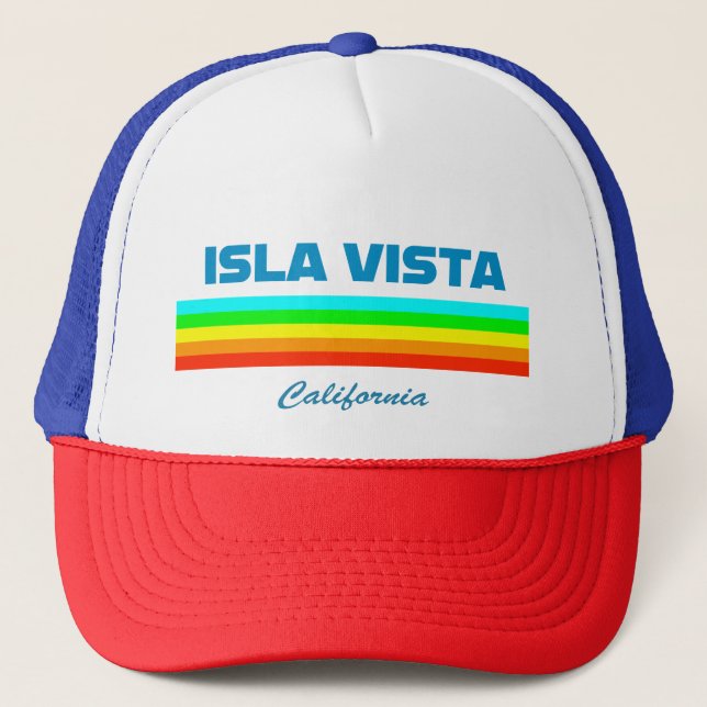 Casquette Isla Vista Californie. (Devant)