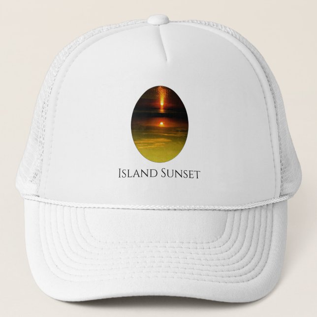 Casquette                            Island Sunset           (Devant)
