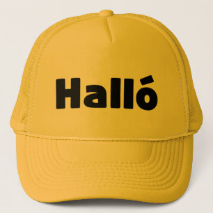 Casquette Islandais Halló { Hello ) Íslenska