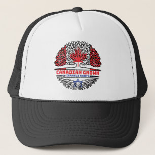Casquette Israël Israël Canadian Canada Arbre Drapeau
