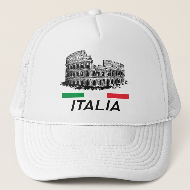 Casquette Italie (Devant)