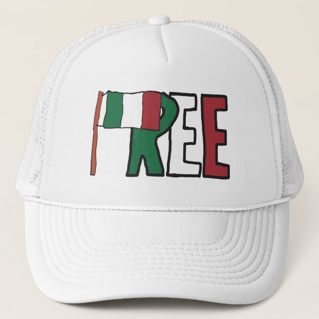 Casquette Italie libre (Devant)