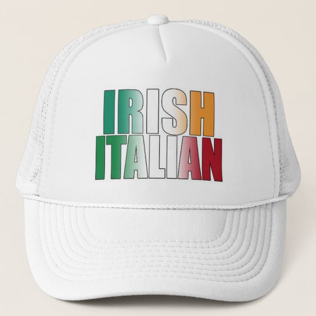 Casquette Italien irlandais (Devant)