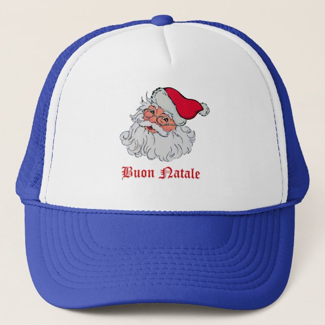 Casquette Italien le père noël #2 (Devant)