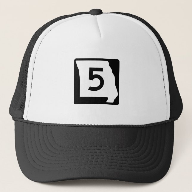 Casquette Itinéraire 5, Missouri, Etats-Unis (Devant)
