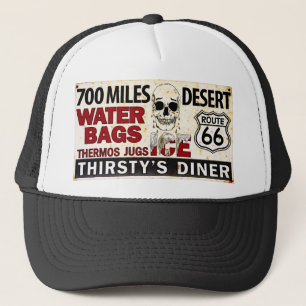 Casquette Itinéraire 66 - 700 milles abandonnent le signe d