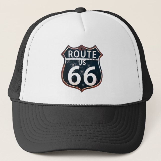 Casquette Itinéraire 66 - La route de mère (Devant)