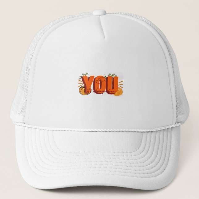 Casquette It's Always Been You Retro Pumpkin Fall Autumn  (Devant)