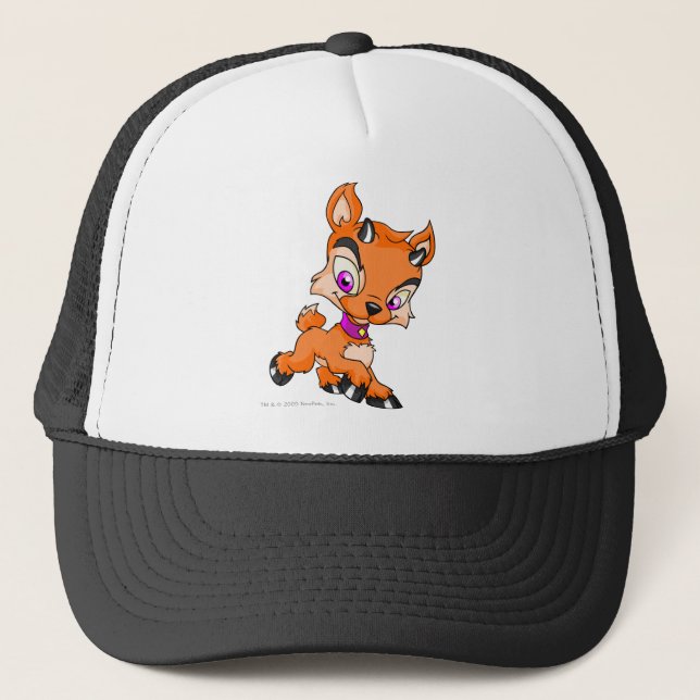 Casquette Ixi orange (Devant)