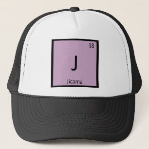 Casquette J - Jicama - Chimie végétale Tableau périodique