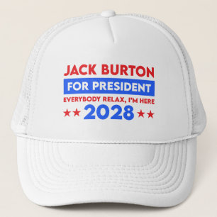 Casquette Jack Burton Pour Président 2028
