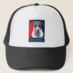 Casquette Jack Russel Terrier Parodie de l'espoir politique