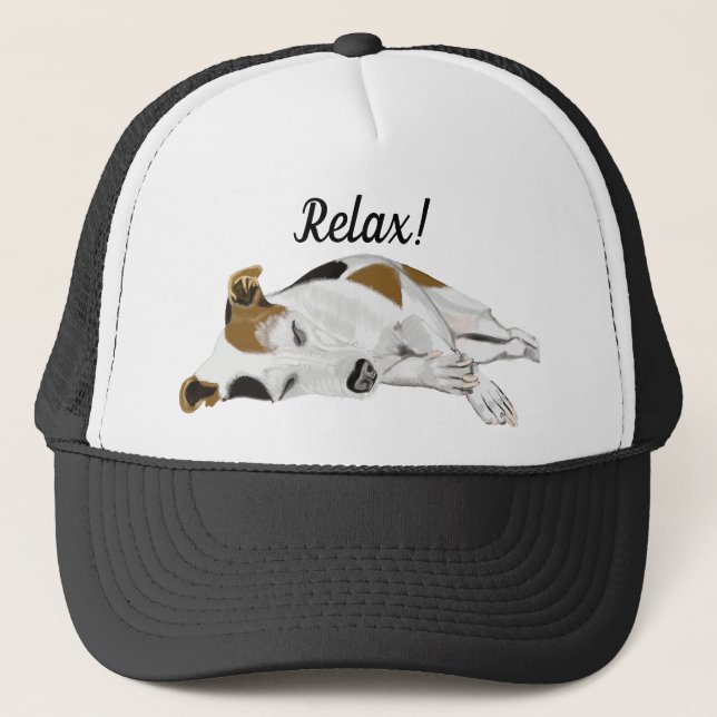 Casquette Jack Russell (Devant)