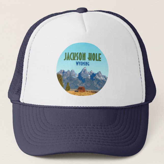 Casquette Jackson Hole Wyoming Vintage (Devant)