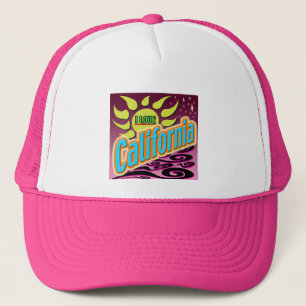 Casquette "J'ADORE Californie" Nuit Soleil" Chapeau !