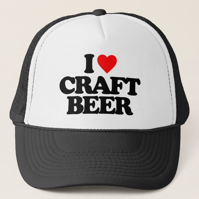 CASQUETTE J'ADORE LA BIÈRE CRAFT (Devant)