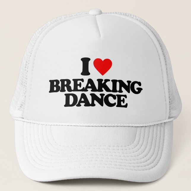 CASQUETTE J'ADORE LA DANSE BRISANTE (Devant)