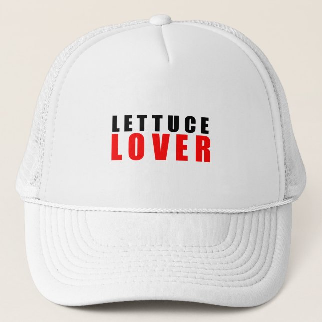 Casquette J'adore la laitue (Devant)