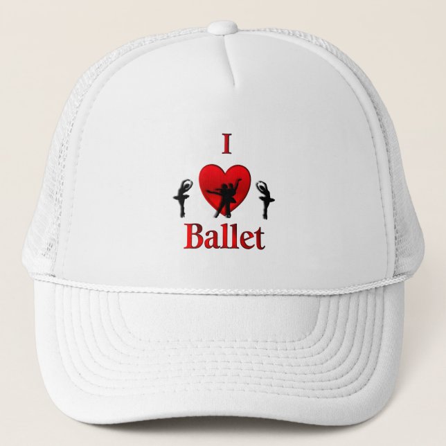 Casquette J'adore le ballet (Devant)