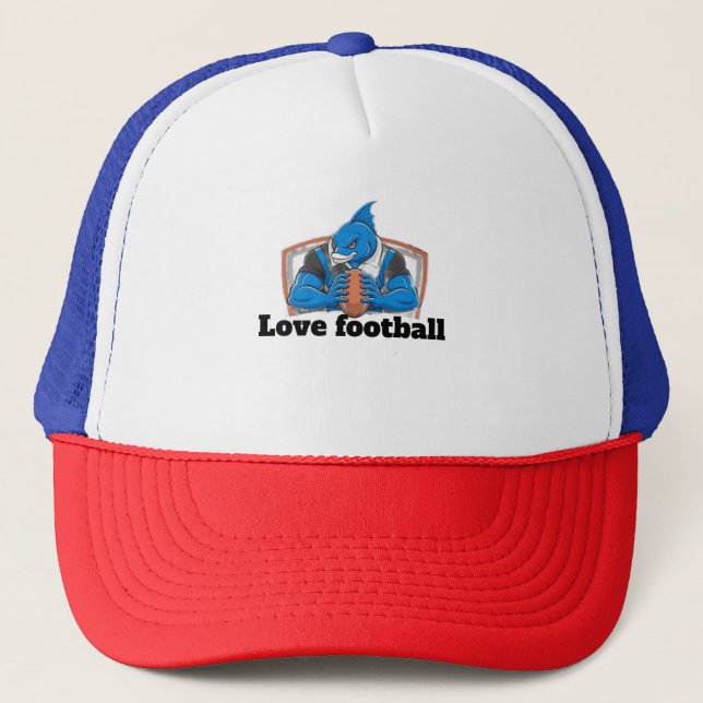 Casquette J'adore le football  (Devant)