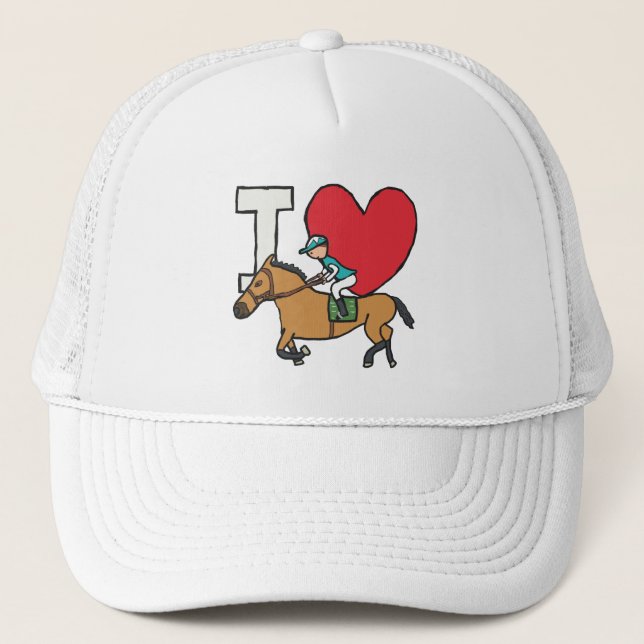Casquette J'Adore L'Équitation (Devant)