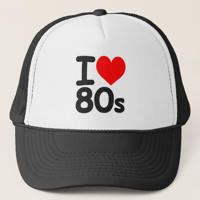 Casquette J'adore les années 80 (Devant)
