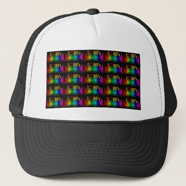 Casquette j'adore les années 80 (Devant)