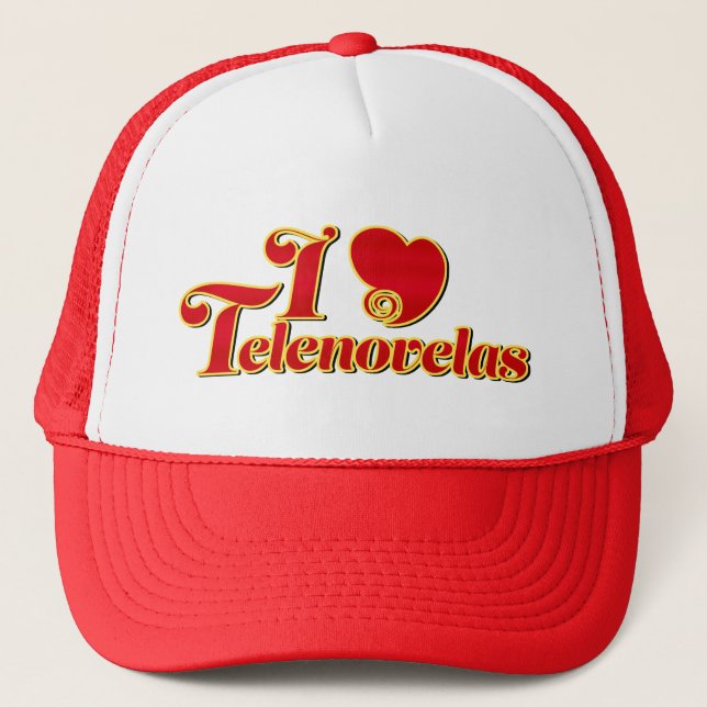 Casquette J'adore les Telenovelas (Devant)