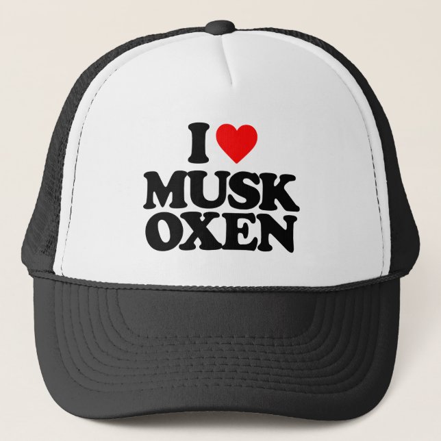 CASQUETTE J'ADORE L'OXE DE MUSK (Devant)
