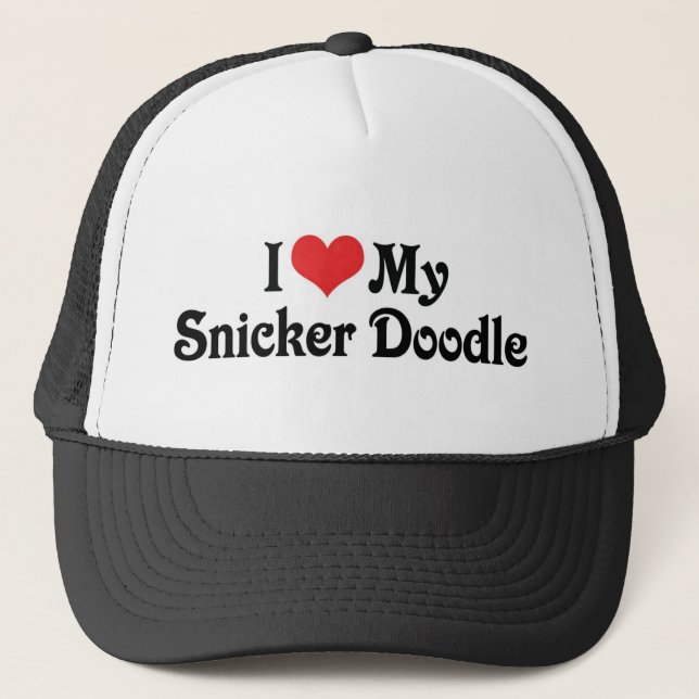 Casquette J'adore mon Snicker Doodle (Devant)