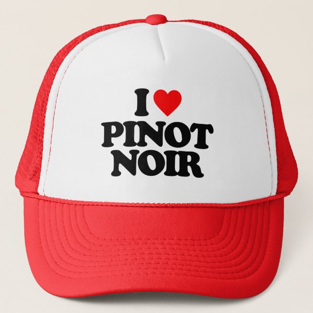 CASQUETTE J'ADORE PINOT NOIR (Devant)