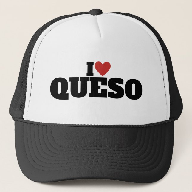 Casquette J'adore Queso (Devant)