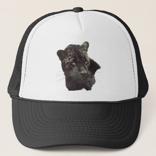 Casquette Jaguar noir (Devant)