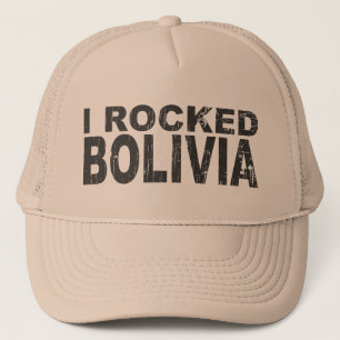 Casquette J'ai basculé la Bolivie