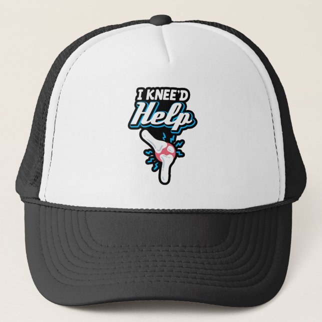 Casquette J'Ai Besoin D'Aide Chirurgie De Remplacement Du Ge (Devant)