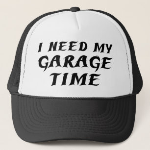 Casquette J'ai besoin de mon temps de garage