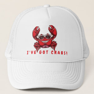 Casquette J'ai des crabes avec lunettes de soleil Chapeau de