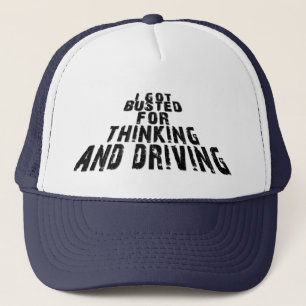 Casquette J'ai été évincé pour avoir pensé et conduit