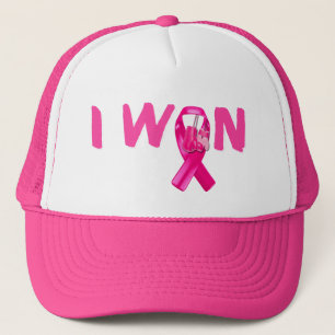 Casquette J'Ai Gagné, Survivant Du Cancer Du Sein