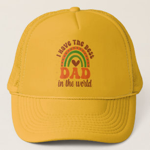 Casquette J'Ai Le Meilleur Papa Au Monde, Fille Enfant Fath