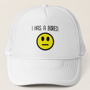 Casquette J'Ai L'Ennemi Ennuyant Ennuyant Ennuyé Emoji