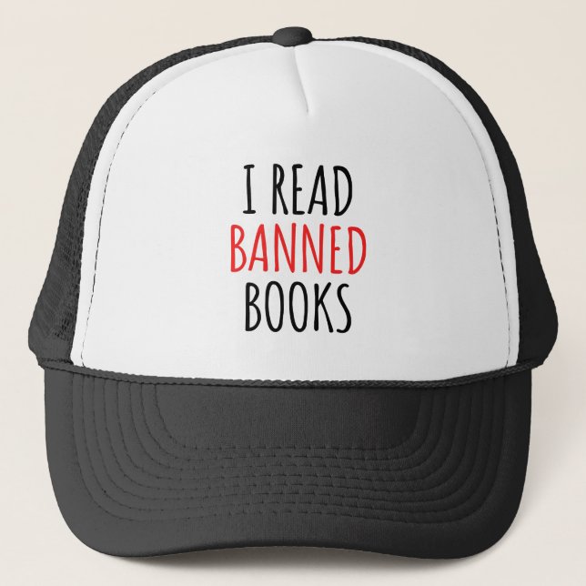 Casquette J'Ai Lu Des Livres Interdits Drôle Citation (Devant)