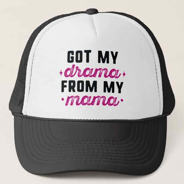 Casquette J'Ai Mon Drame De Ma Maman (Devant)